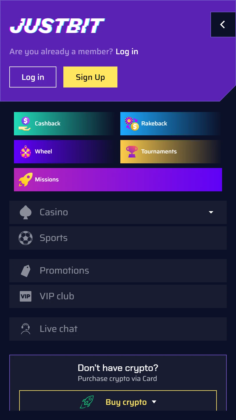 justbit casino Gameplay